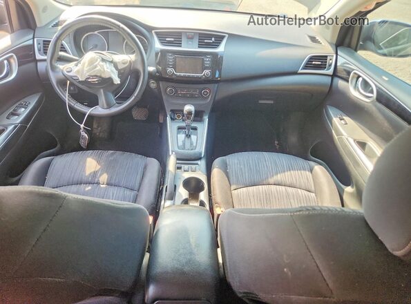 3N1AB7AP7HL672299 2017 NISSAN SENTRA Black Առջևի վահանակի տեսք