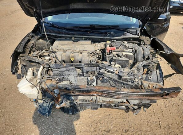 3N1AB7AP7HL672299 2017 NISSAN SENTRA Black Սալոնի հետևի տեսք