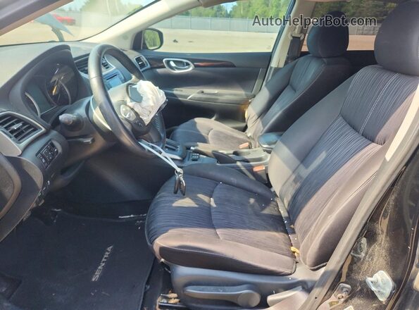 3N1AB7AP7HL672299 2017 NISSAN SENTRA Black Սալոնի դիմացի տեսք