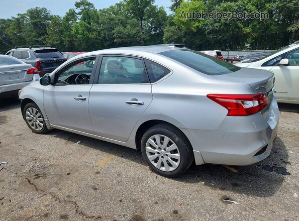 3N1AB7AP7HL723784 2017 NISSAN SENTRA Silver უკანა მარცხენა