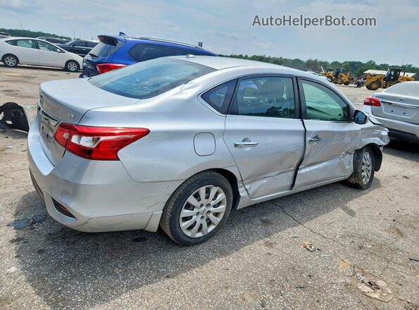 3N1AB7AP7HL723784 2017 NISSAN SENTRA Silver უკანა მარჯვენა