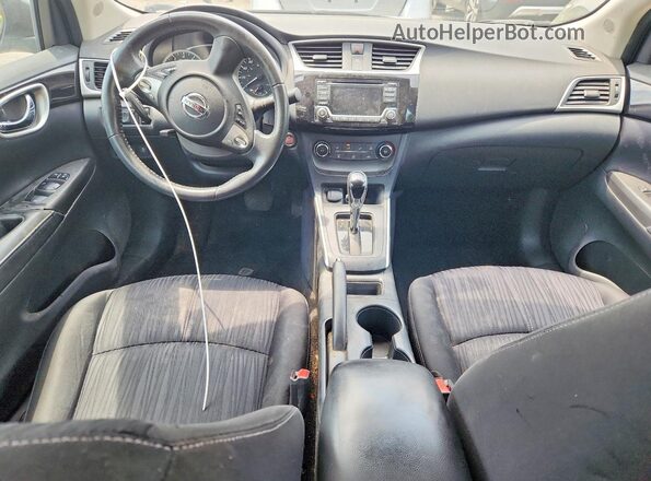 3N1AB7AP7HL723784 2017 NISSAN SENTRA Silver წინა პანელის ხედი