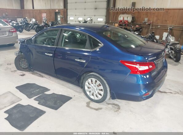 3N1AB7AP7HY210649 2017 NISSAN SENTRA Dark Blue უკანა მარცხენა