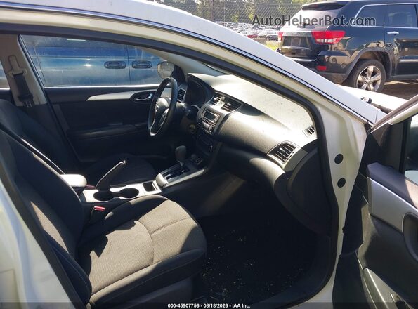 3N1AB7AP7HY219299 2017 NISSAN SENTRA White წინა სალონის ხედი