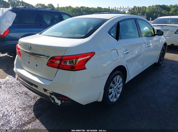3N1AB7AP7HY219299 2017 NISSAN SENTRA White უკანა მარჯვენა