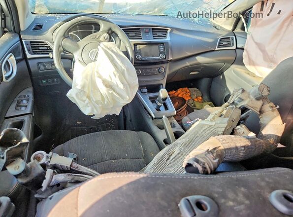 3N1AB7AP7HY219657 2017 NISSAN SENTRA White წინა პანელის ხედი