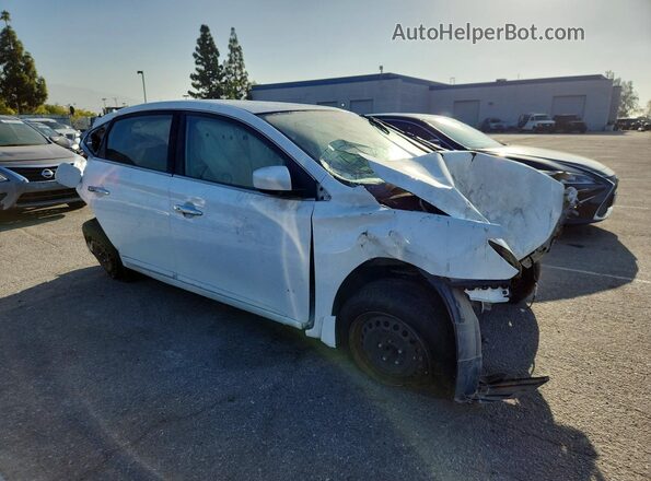 3N1AB7AP7HY219657 2017 NISSAN SENTRA White წინა მარჯვენა