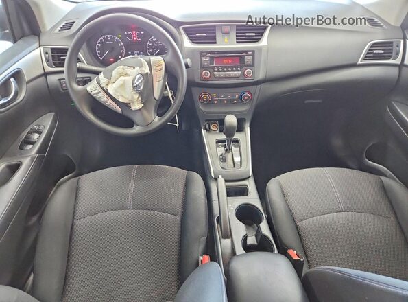 3N1AB7AP7HY222302 2017 NISSAN SENTRA Blue წინა პანელის ხედი