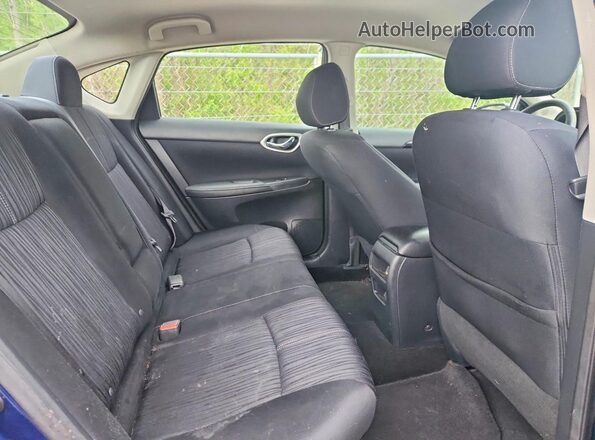 3N1AB7AP7HY228343 2017 NISSAN SENTRA Blue Հետևի նստատեղերի տեսք