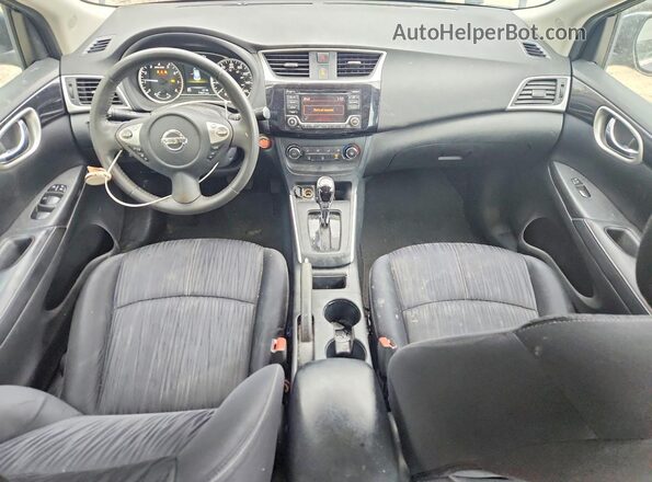 3N1AB7AP7HY228343 2017 NISSAN SENTRA Blue Առջևի վահանակի տեսք