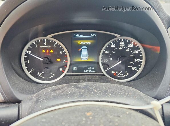 3N1AB7AP7HY228343 2017 NISSAN SENTRA Blue Սարքավորումների վահանակի տեսք