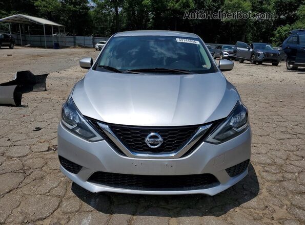 3N1AB7AP7HY241951 2017 NISSAN SENTRA Серебряный Вид спереди
