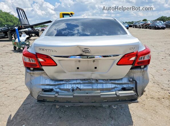 3N1AB7AP7HY241951 2017 NISSAN SENTRA Серебряный Вид сзади