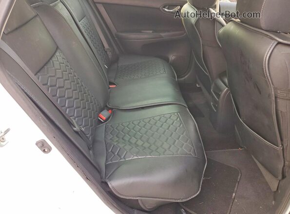 3N1AB7AP7HY246373 2017 NISSAN SENTRA Белый Вид задних сидений
