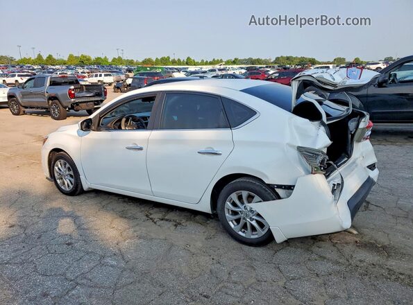 3N1AB7AP7HY246373 2017 NISSAN SENTRA Белый Задняя левая четверть