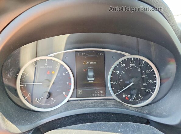 3N1AB7AP7HY247569 2017 NISSAN SENTRA Черный Вид щитка приборов