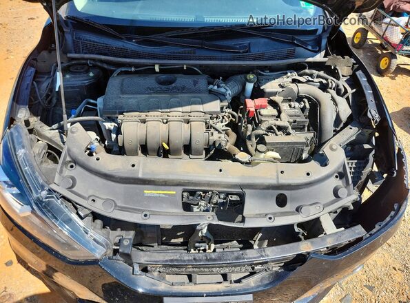 3N1AB7AP7HY247569 2017 NISSAN SENTRA Черный Вид задней части салона