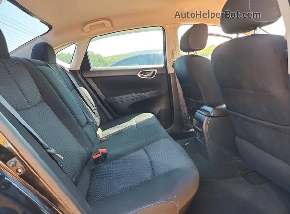 3N1AB7AP7HY247569 2017 NISSAN SENTRA Черный Вид задних сидений