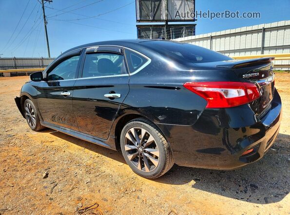 3N1AB7AP7HY247569 2017 NISSAN SENTRA Черный Задняя левая четверть
