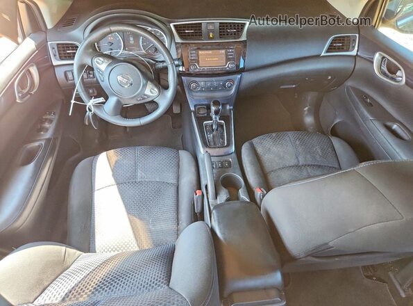 3N1AB7AP7HY247569 2017 NISSAN SENTRA Черный Вид панели приборов