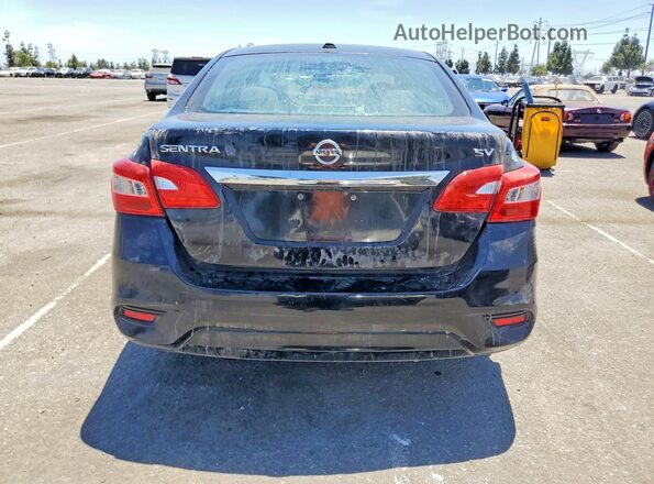 3N1AB7AP7HY248253 2017 NISSAN SENTRA Black Rear view