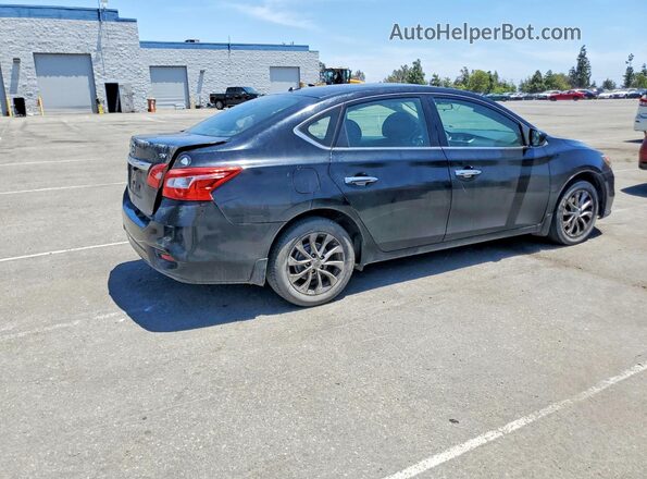 3N1AB7AP7HY248253 2017 NISSAN SENTRA Black Rear right