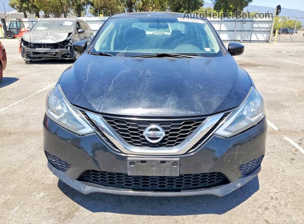 3N1AB7AP7HY248253 2017 NISSAN SENTRA Black Front view