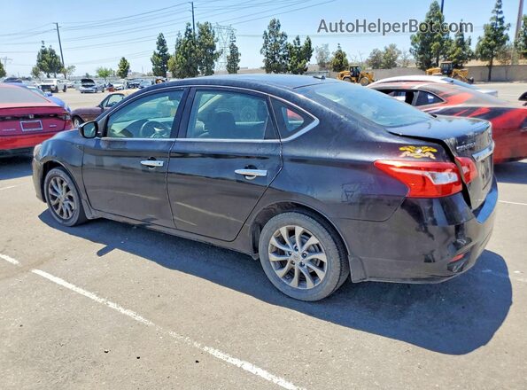 3N1AB7AP7HY248253 2017 NISSAN SENTRA Black Rear left