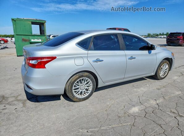 3N1AB7AP7HY262931 2017 NISSAN SENTRA Silver Задня права чверть