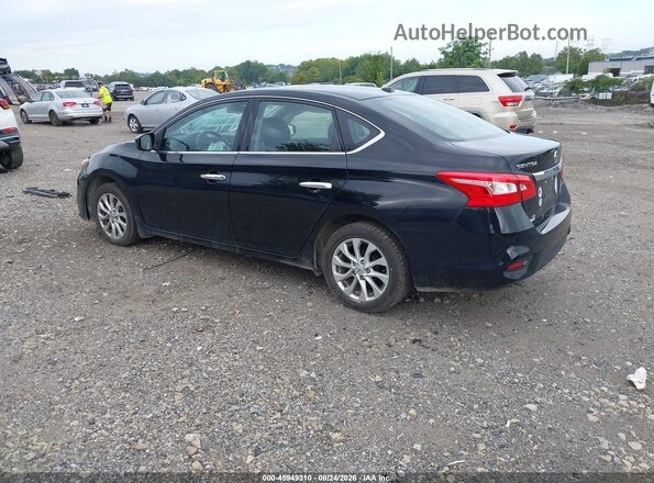 3N1AB7AP7HY279762 2017 NISSAN SENTRA Black Задня ліва чверть