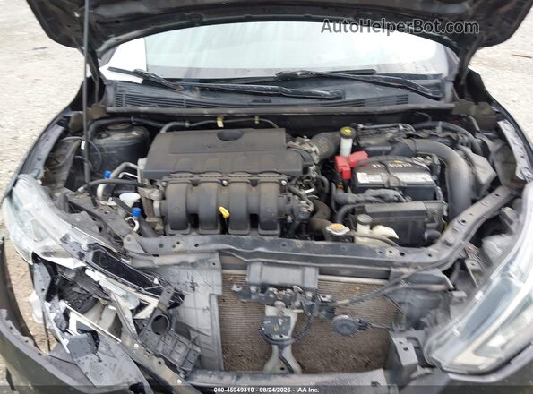 3N1AB7AP7HY279762 2017 NISSAN SENTRA Black Вид ззаду