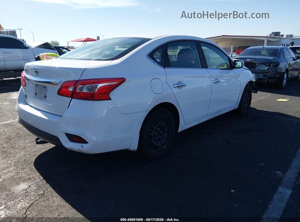3N1AB7AP7HY295380 2017 NISSAN SENTRA White Tył prawy