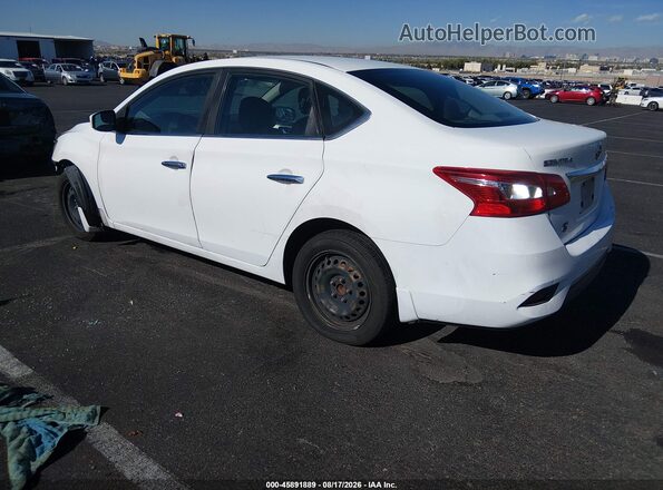 3N1AB7AP7HY295380 2017 NISSAN SENTRA White Tył lewy