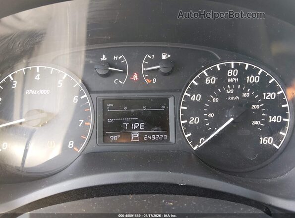 3N1AB7AP7HY295380 2017 NISSAN SENTRA White Widok tylnych siedzeń