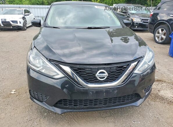 3N1AB7AP7HY315398 2017 NISSAN SENTRA Черный Вид спереди