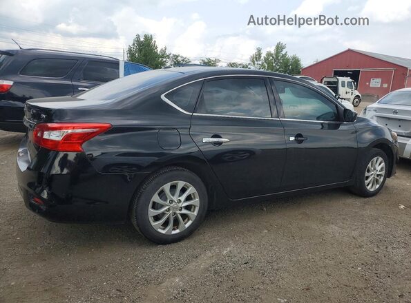 3N1AB7AP7HY315398 2017 NISSAN SENTRA Черный Задняя правая четверть