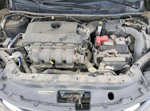 3N1AB7AP7HY315398 2017 NISSAN SENTRA Черный Вид задней части салона