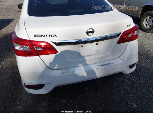 3N1AB7AP7HY315790 2017 NISSAN SENTRA White Սարքավորումների վահանակի տեսք