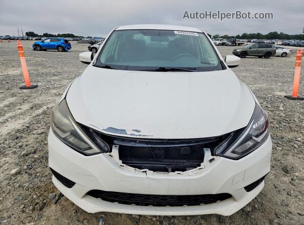 3N1AB7AP7HY333125 2017 NISSAN SENTRA White Front view