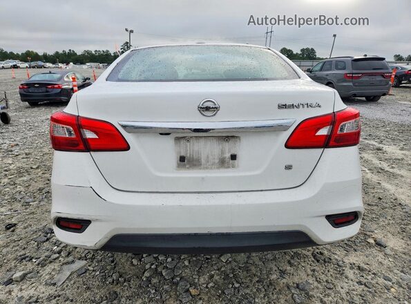 3N1AB7AP7HY333125 2017 NISSAN SENTRA White Rear view