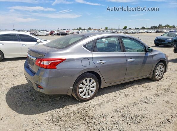 3N1AB7AP7HY356288 2017 NISSAN SENTRA Silver უკანა მარჯვენა