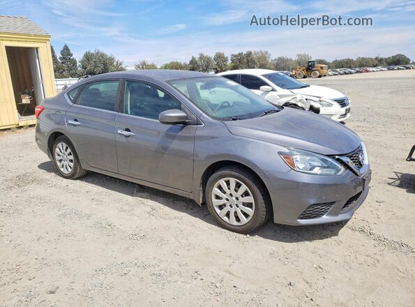 3N1AB7AP7HY356288 2017 NISSAN SENTRA Silver წინა მარჯვენა