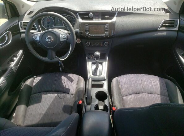 3N1AB7AP7HY356288 2017 NISSAN SENTRA Silver წინა პანელის ხედი