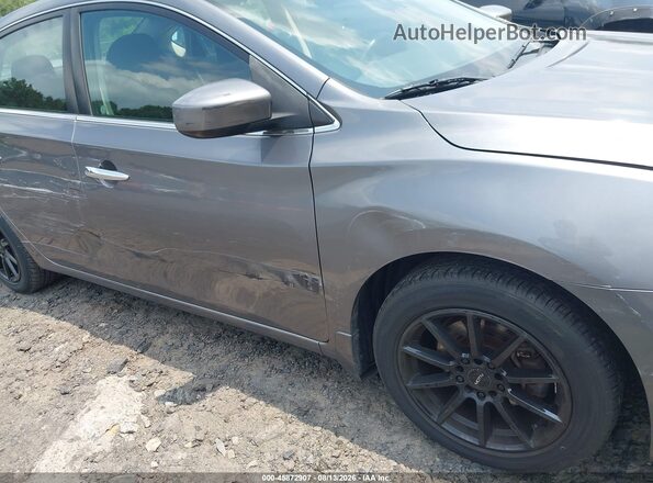 3N1AB7AP7HY357957 2017 NISSAN SENTRA Gray Вид спереду
