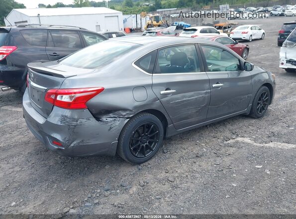 3N1AB7AP7HY357957 2017 NISSAN SENTRA Gray Задня права чверть