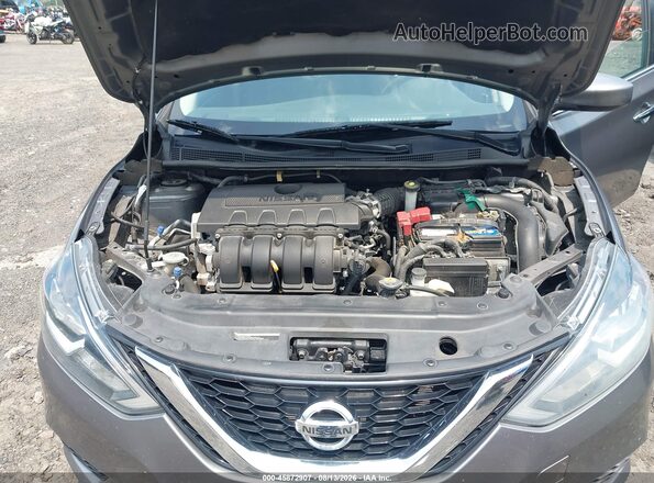 3N1AB7AP7HY357957 2017 NISSAN SENTRA Gray Вид ззаду