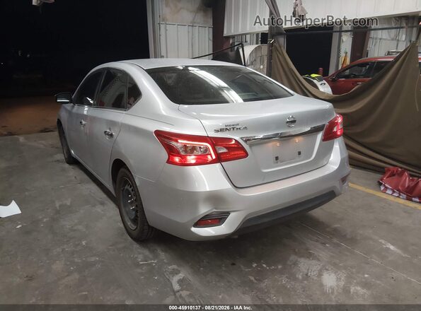 3N1AB7AP7HY404937 2017 NISSAN SENTRA Silver Tył lewy