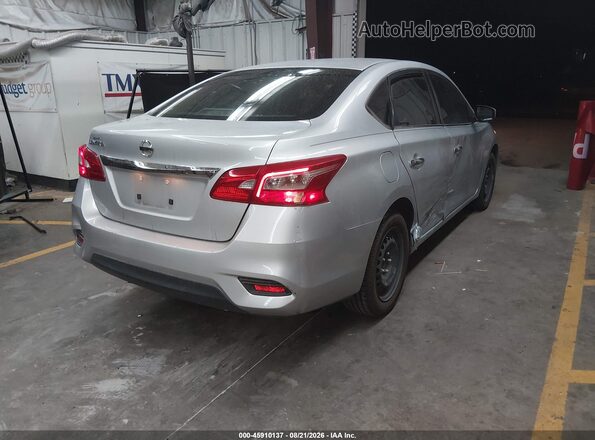 3N1AB7AP7HY404937 2017 NISSAN SENTRA Silver Tył prawy