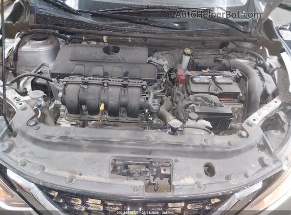 3N1AB7AP7HY404937 2017 NISSAN SENTRA Silver Widok z tyłu