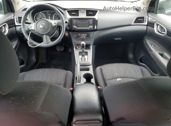 3N1AB7AP7JL638000 2018 NISSAN SENTRA Black Dashboard view